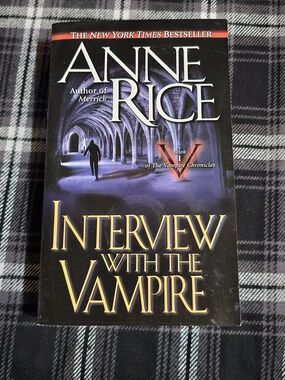 Interview With The Vampire Anne Rice Book 1 Vampire Chronicles Paperback